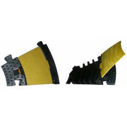 Dual Channel Cable Tray Corner 30" Radius