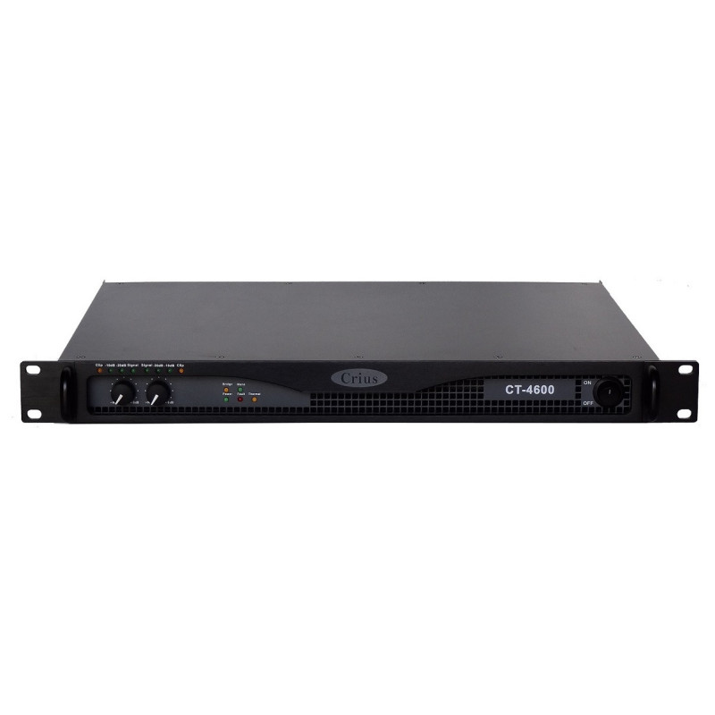 Crius Tech 2 x 2300watts Digital Power Amplifier - Image 1