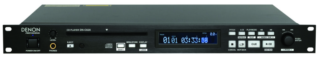 CD Player Denon Single Rack Unit- DN-C620- RS232 Control