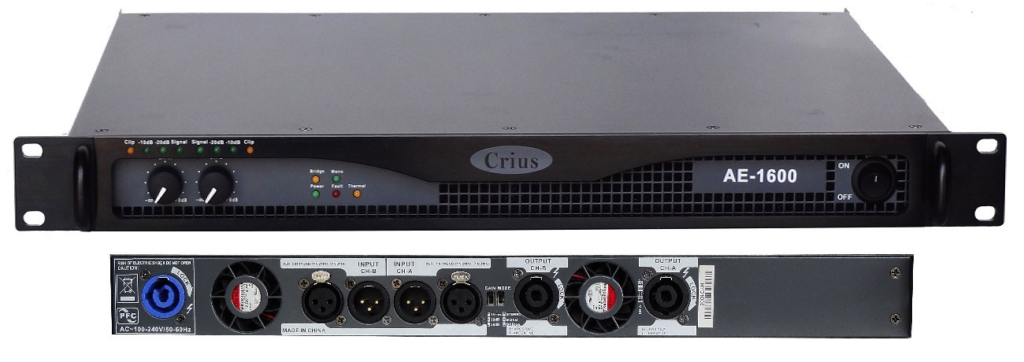 Dual-Channel Power Amplifier (4600W)