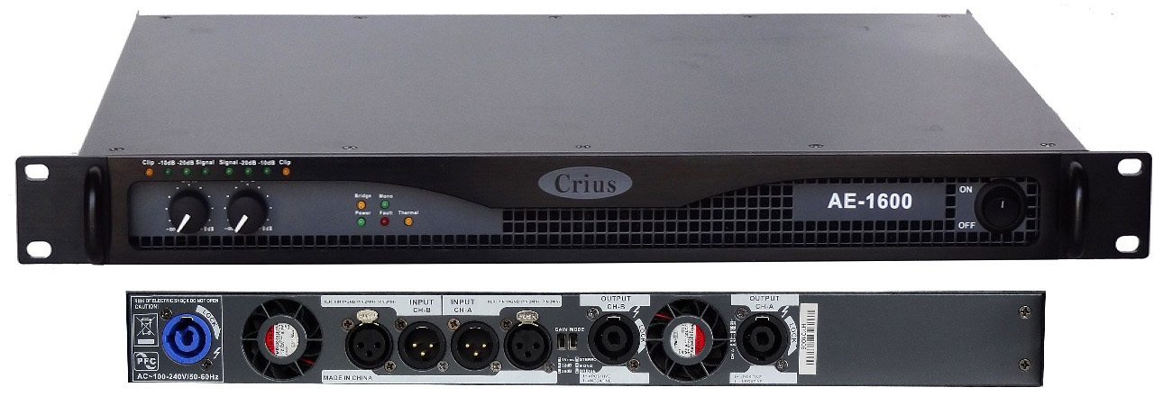 Dual-Channel Power Amplifier (4600W) - Image 1