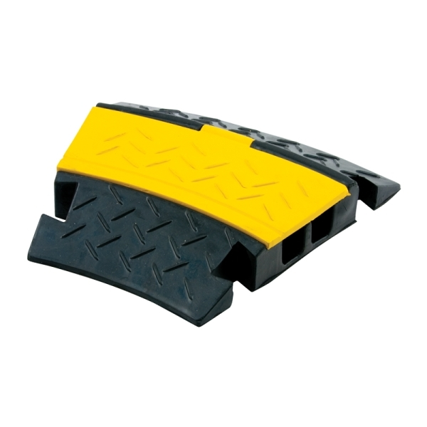Dual Channel Cable Tray Corner 30" Radius