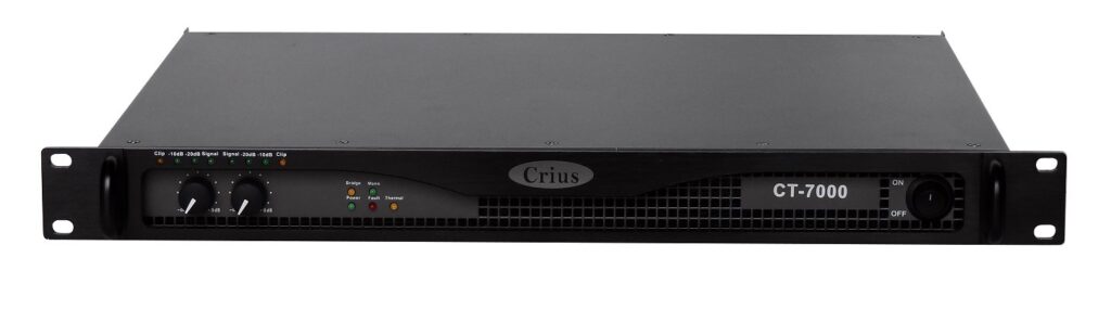 Crius Tech 2 x 3500w Digital Power Amplifier