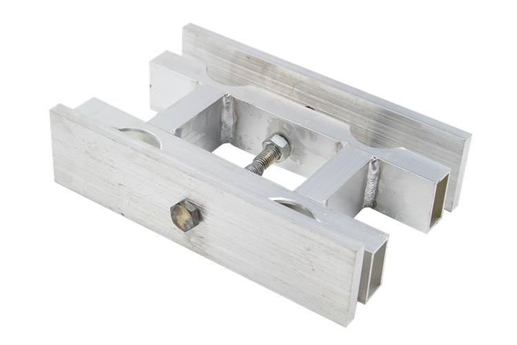 Stage Deck Joining Plate 4-Way