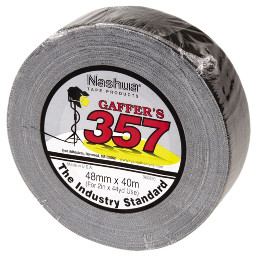 Nashua 357 Gaffer Tape (Black, 40m)