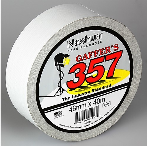 Nashua 357 Gaffer Tape (White, 40m)