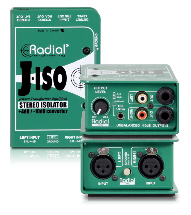 Radial J-ISO Stereo Isolator