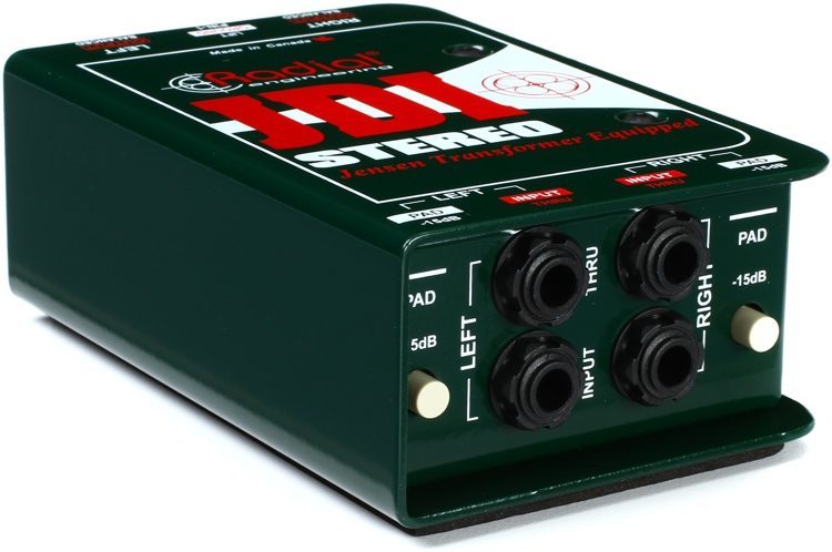 Radial JDI Stereo DI Box