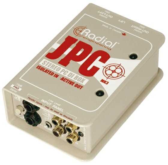 Radial JPC Stereo DI Box