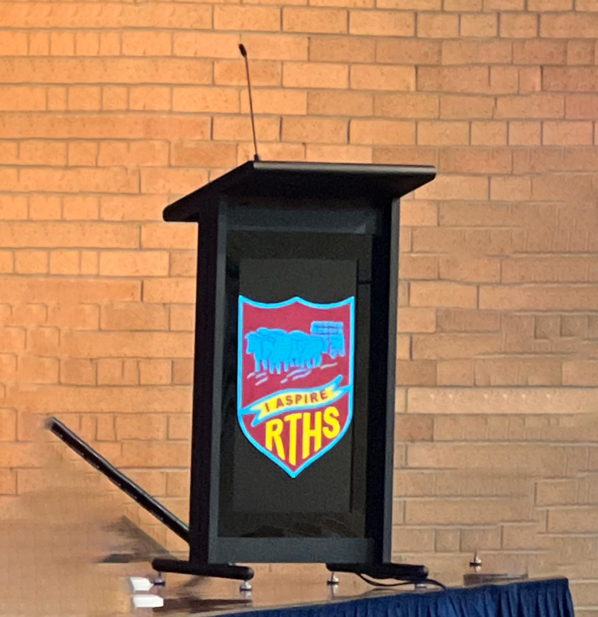 Lectern with Digital Display - Image 1