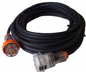 3-Phase 32A Extension Lead (15m)