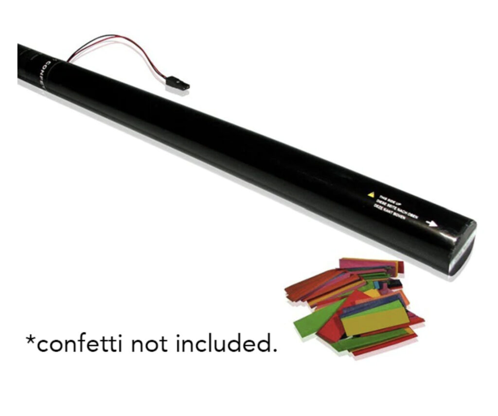 Electric Confetti Shooter Tube (40cm)