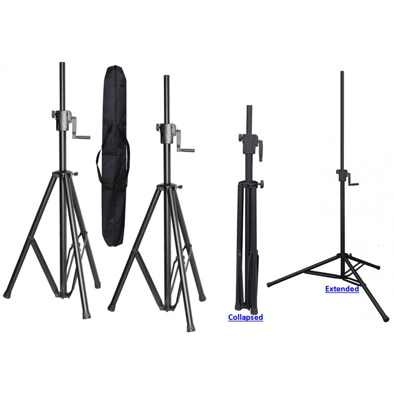 Wind-Up Speaker Stands (Pair)